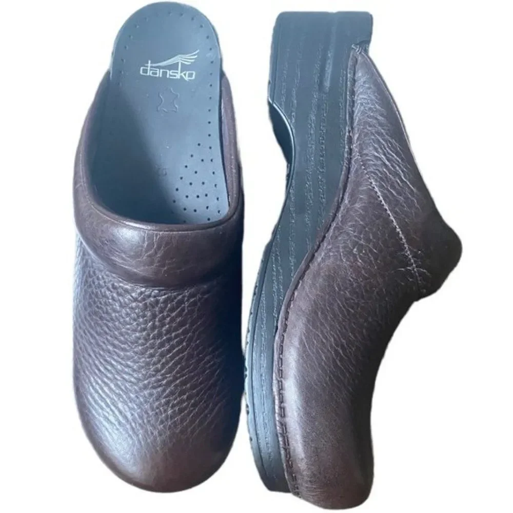 Dansko New in Box Men's Karl Bullhide Brown size 45 - Picture 7 of 14